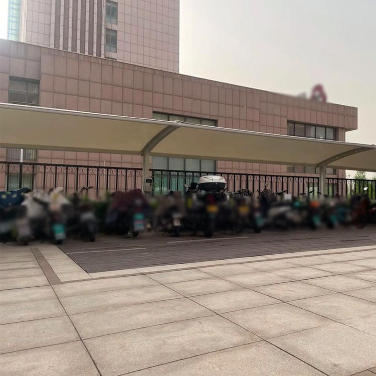 扬中市膜结构电动车棚